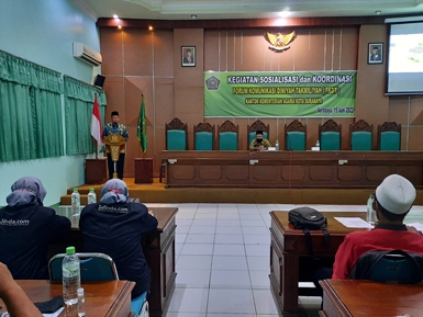 KanKemenag Kota Surabaya berpesan agar mengelola lembaga dengan baik dalam Forum Komunikasi Diniyah 